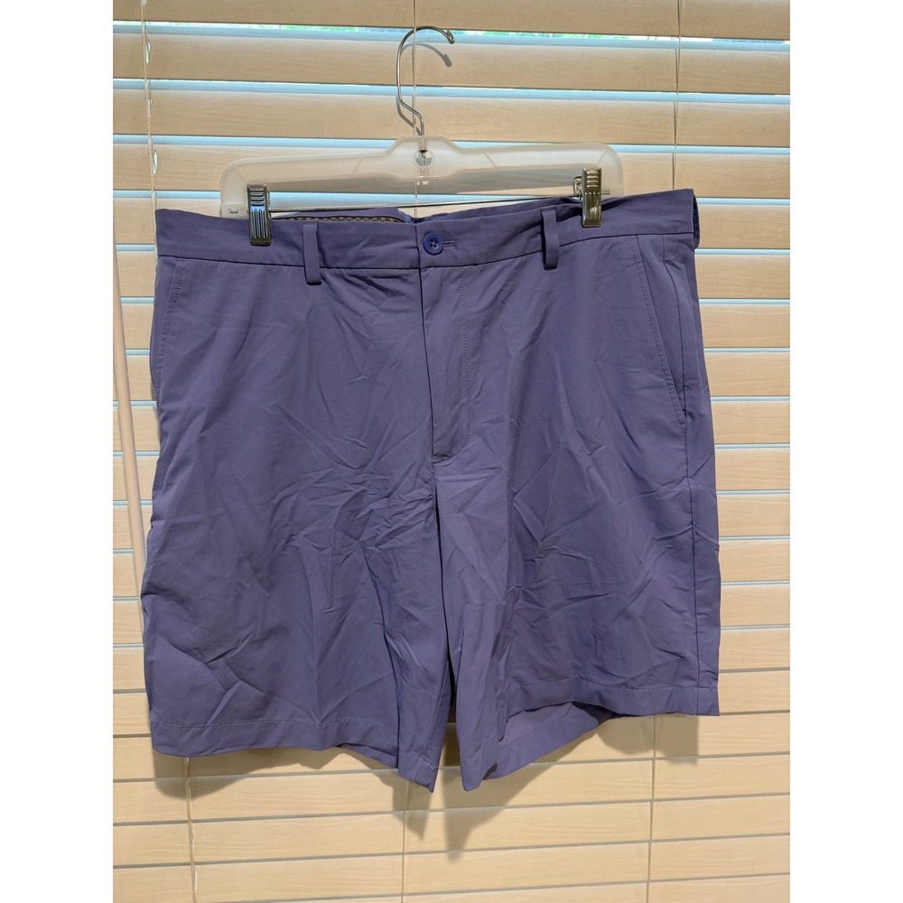 Vineyard Vines Mens Stillwater OTG Golf Shorts Purple Size 36 8 Inch Inseam